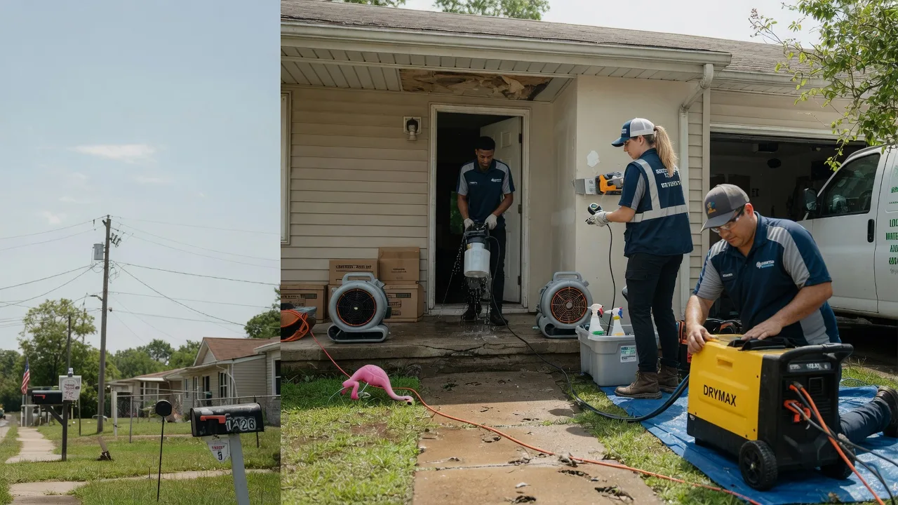 Storm Damage Water Removal in Greenville, OH near me